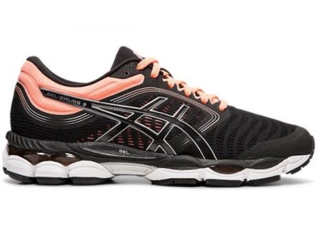 ASICS | WOMEN'S GEL-ZIRUSS 3 - Black/Sun Coral