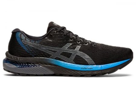 ASICS | MEN'S GEL-CUMULUS 22 - Black/Directoire Blue