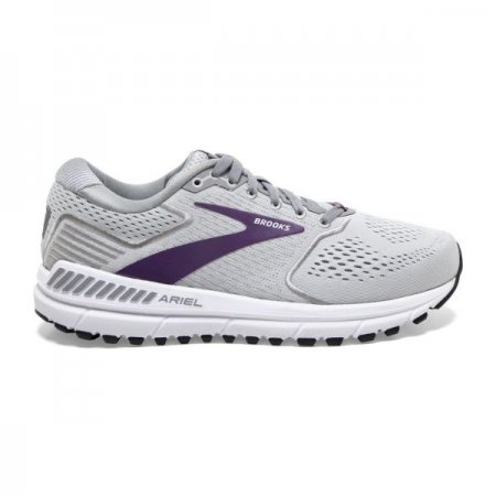 Brooks Women's Ariel 20 Oyster/Alloy/Grape