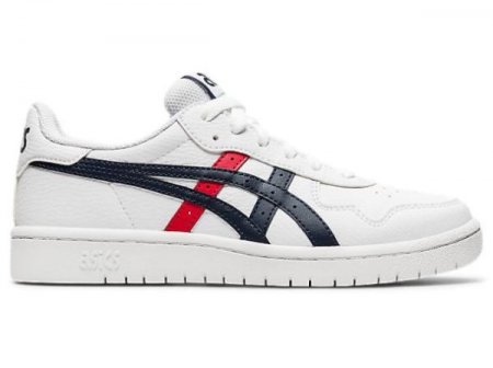 ASICS | KID'S JAPAN S - White/Classic Red