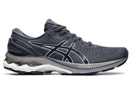 ASICS | MEN'S GEL-KAYANO 27 - Carrier Grey/French Blue