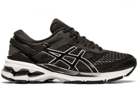 ASICS | WOMEN'S GEL-KAYANO 26 (D) - Black/ White