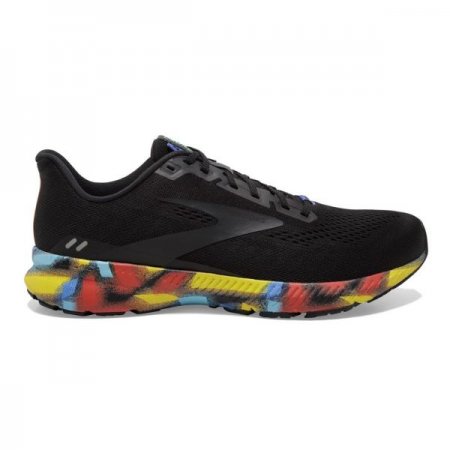 Brooks Men's Launch 8 Black/Red/Blue