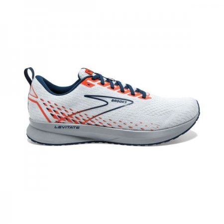 Brooks Men's Levitate 5 White/Titan/Flame