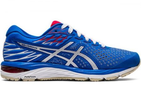 ASICS | WOMEN'S GEL-Cumulus 21 Retro Tokyo - Electric Blue/White