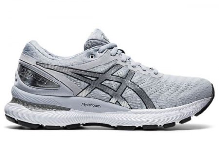 ASICS | WOMEN'S GEL-Nimbus 22 Platinum - Piedmont Grey/Pure Silver