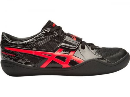 ASICS | MEN'S Throw Pro - Black/Flash Coral