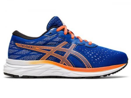 ASICS | KID'S GEL-Excite 7 GS Wide - ASICS | KID'S Blue/Shocking Orange