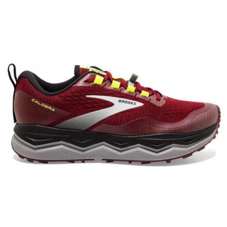 Brooks Men's Caldera 5 Red/Black/Nightlife