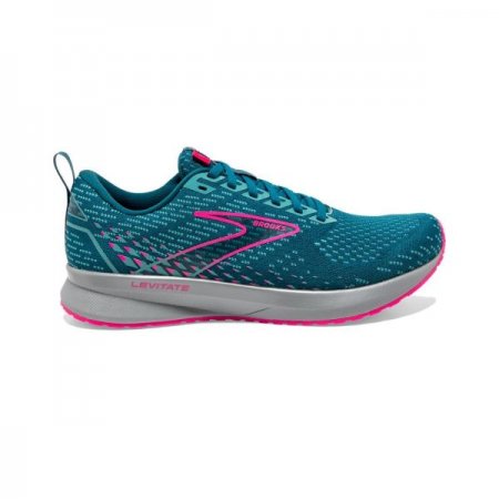 Brooks Women's Levitate 5 Blue/Porcelain/Pink