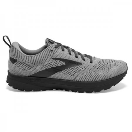 Brooks Men's Revel 5 Ebony/Alloy/Metallic